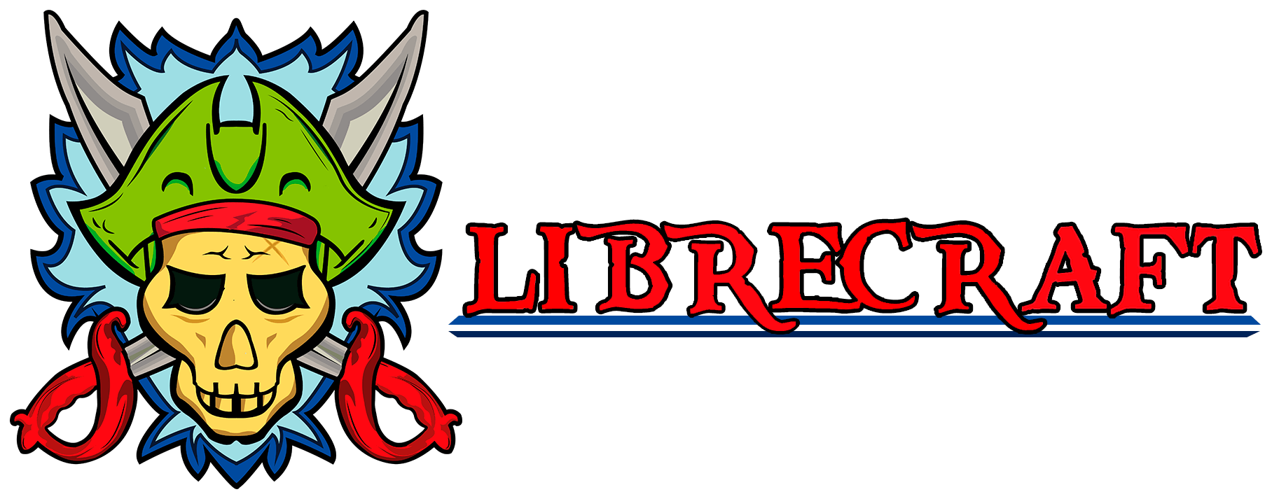 Librecraft horizontal logo